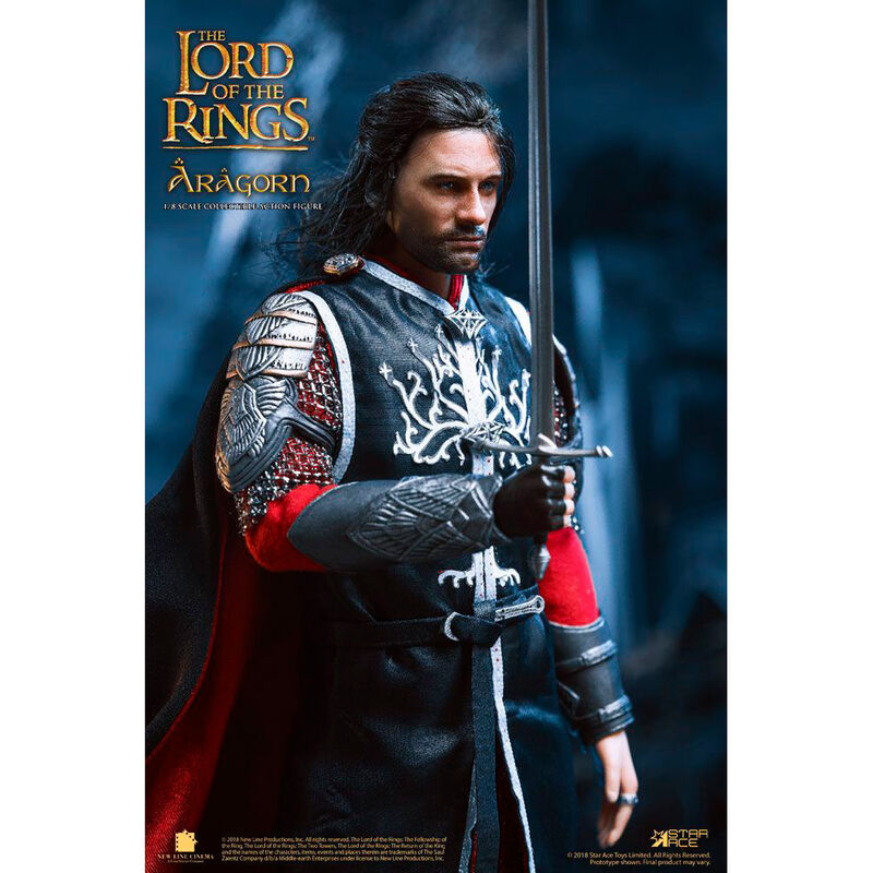 The Lord of the Rings Aragorn Real Master figure 23cm