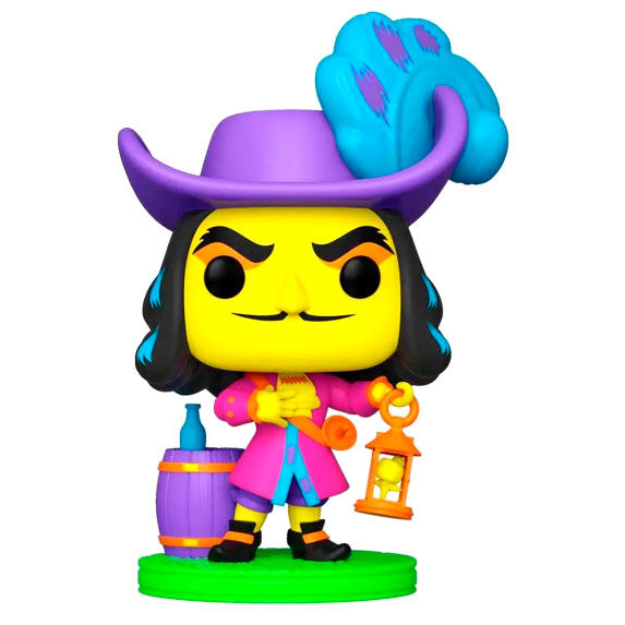 POP figure Disney Villains Hook Black Light Exclusive