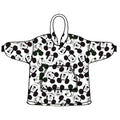 Disney Mickey oversize sweatshirt coat adult coral