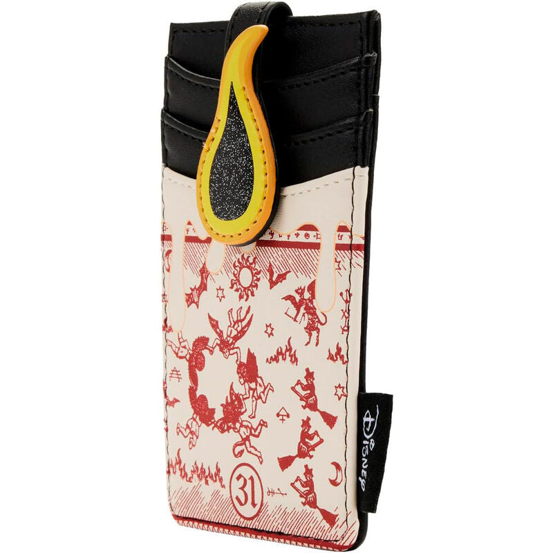 Loungefly Hocus Pocus Black flame card holder