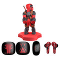 Marvel Deadpool Wireless Headphones & mini cable guy