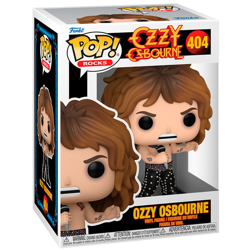 POP figure Ozzy Osbourne Shirtless 1989