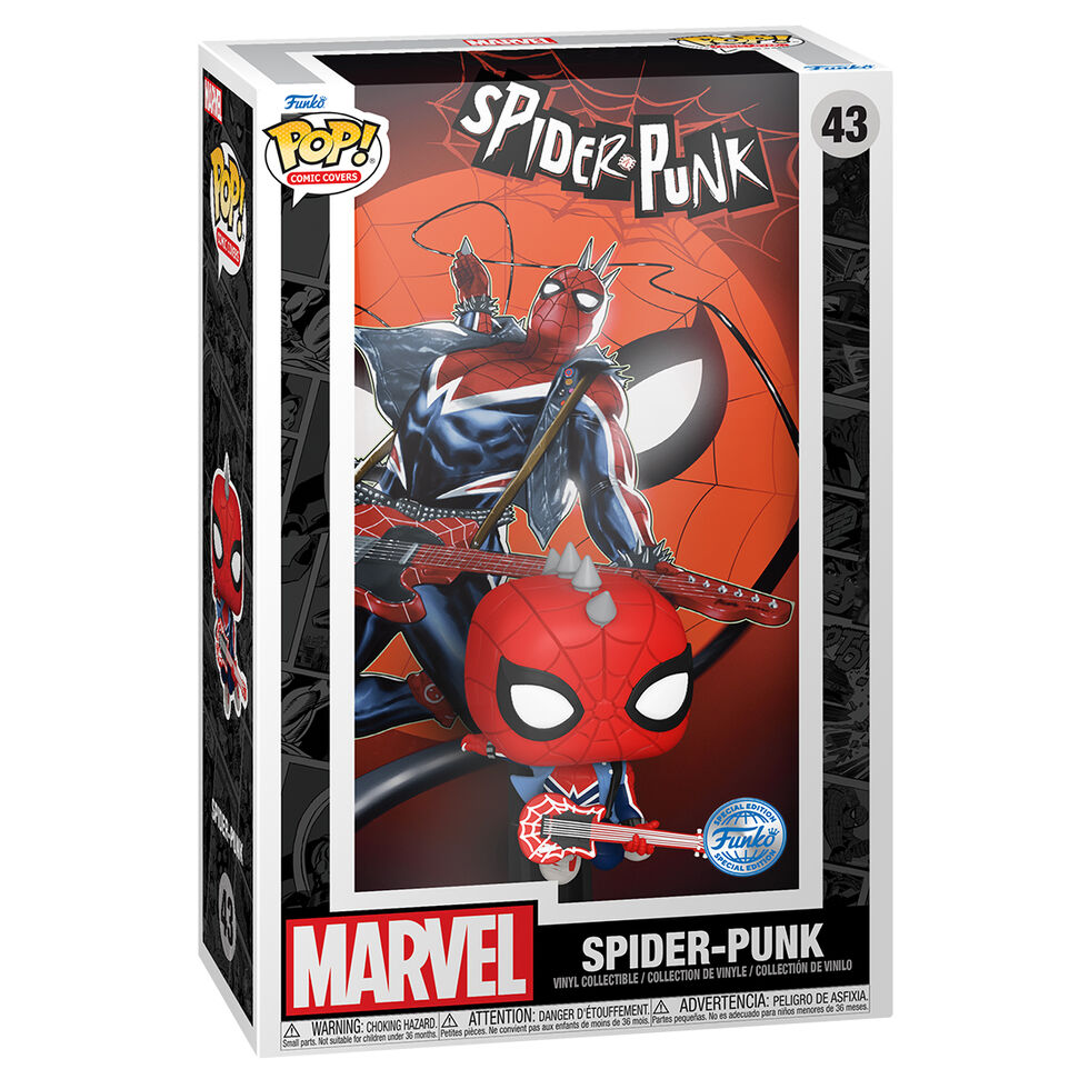 POP figure Comic Cover Marvel Spider-Punk Exclusive