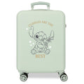 Disney Stitch Cuddles Are the Best ABS trolley suitcase 55cm