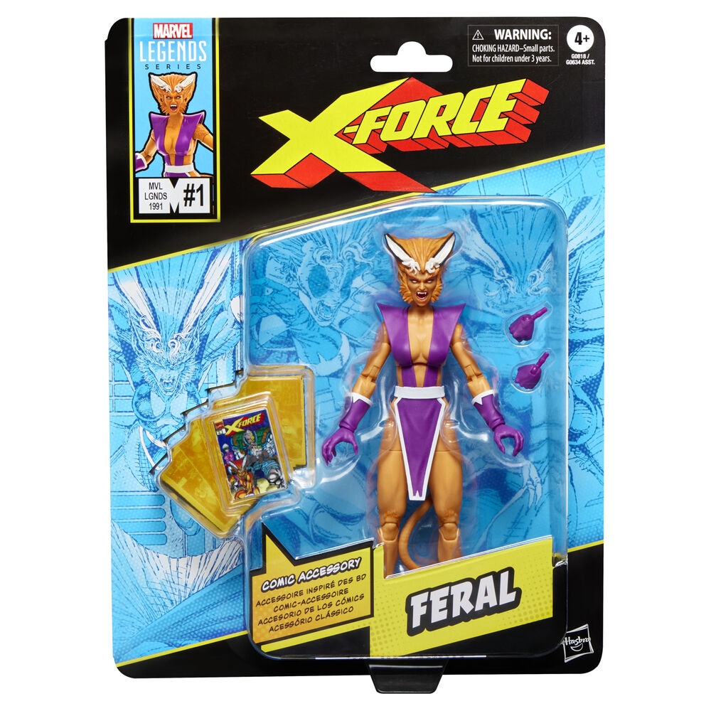 Marvel Legends Series X-Force Feral figure 15cm